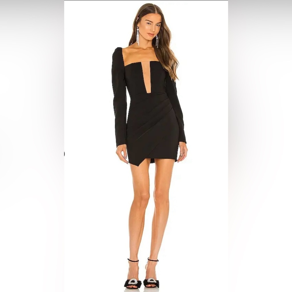 Michael Costello x Revolve Raquel Long Sleeve Mini Dress
